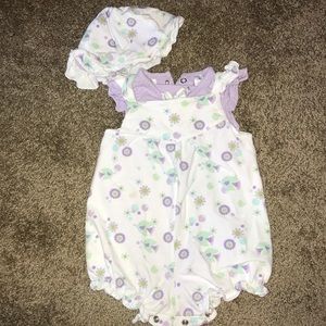 Koala baby onesie set with hat